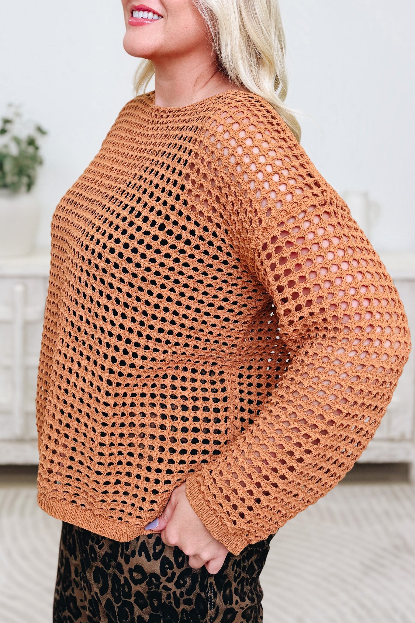 Mean What You Crochet Sweater