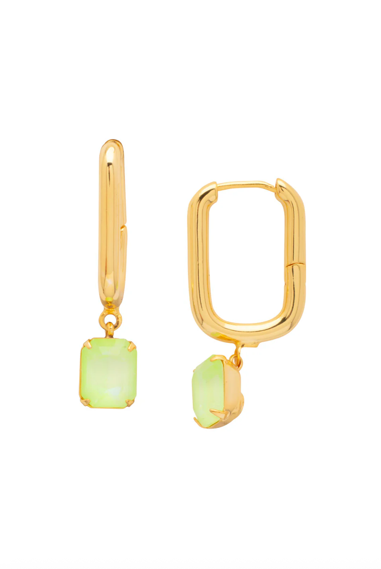 Sorrelli The Octavia Rectangle Hoop Earrings - Multiple Colors!