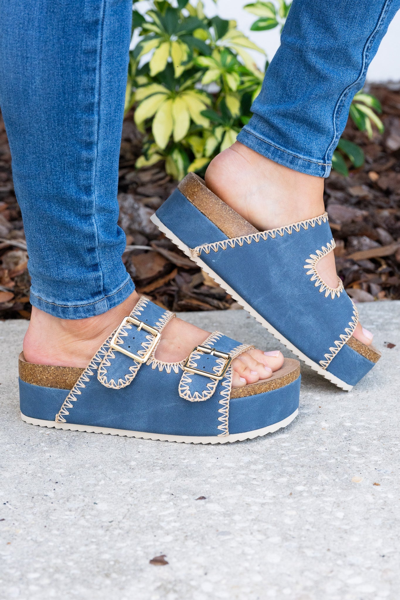 MIA Bowie Platform Sandals - 4 Colors!