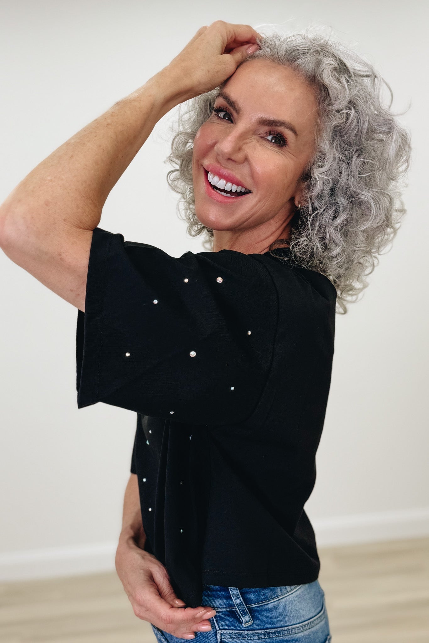 Gleam & Glam Top - 2 Colors!