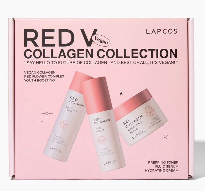 Lapcos Red Vegan Collagen 3 Step Set