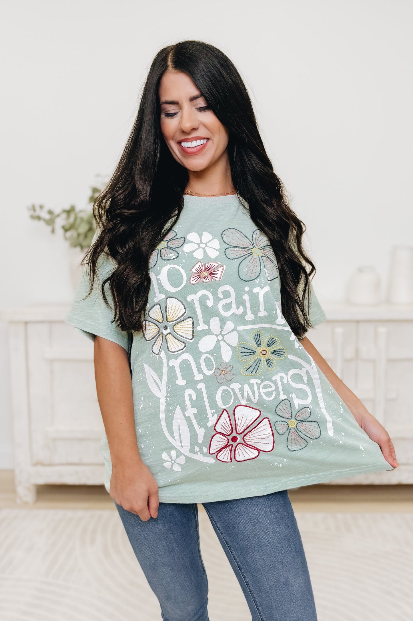 No Rain No Flowers Graphic Tee
