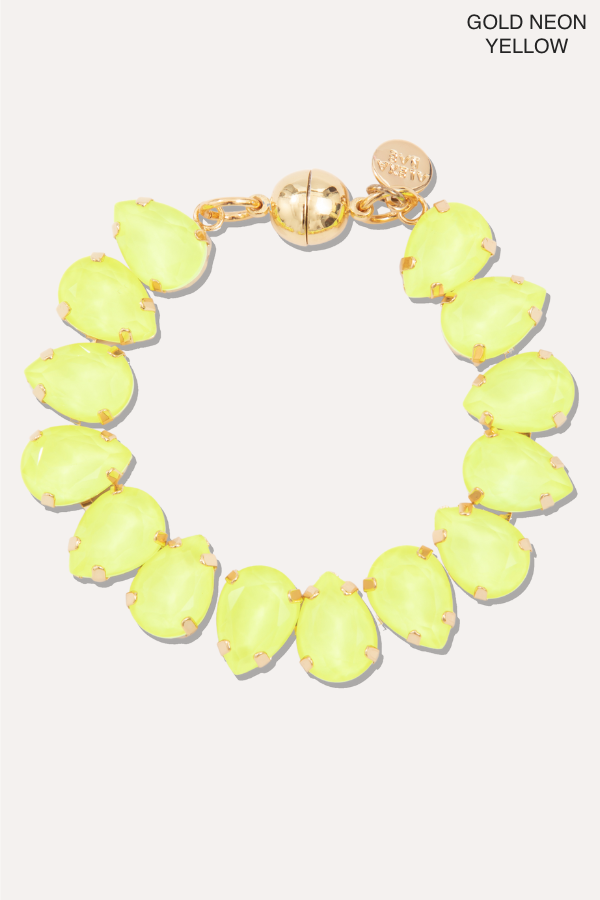 "BABE" Neon Crystal Bracelet - Multiple Colors!