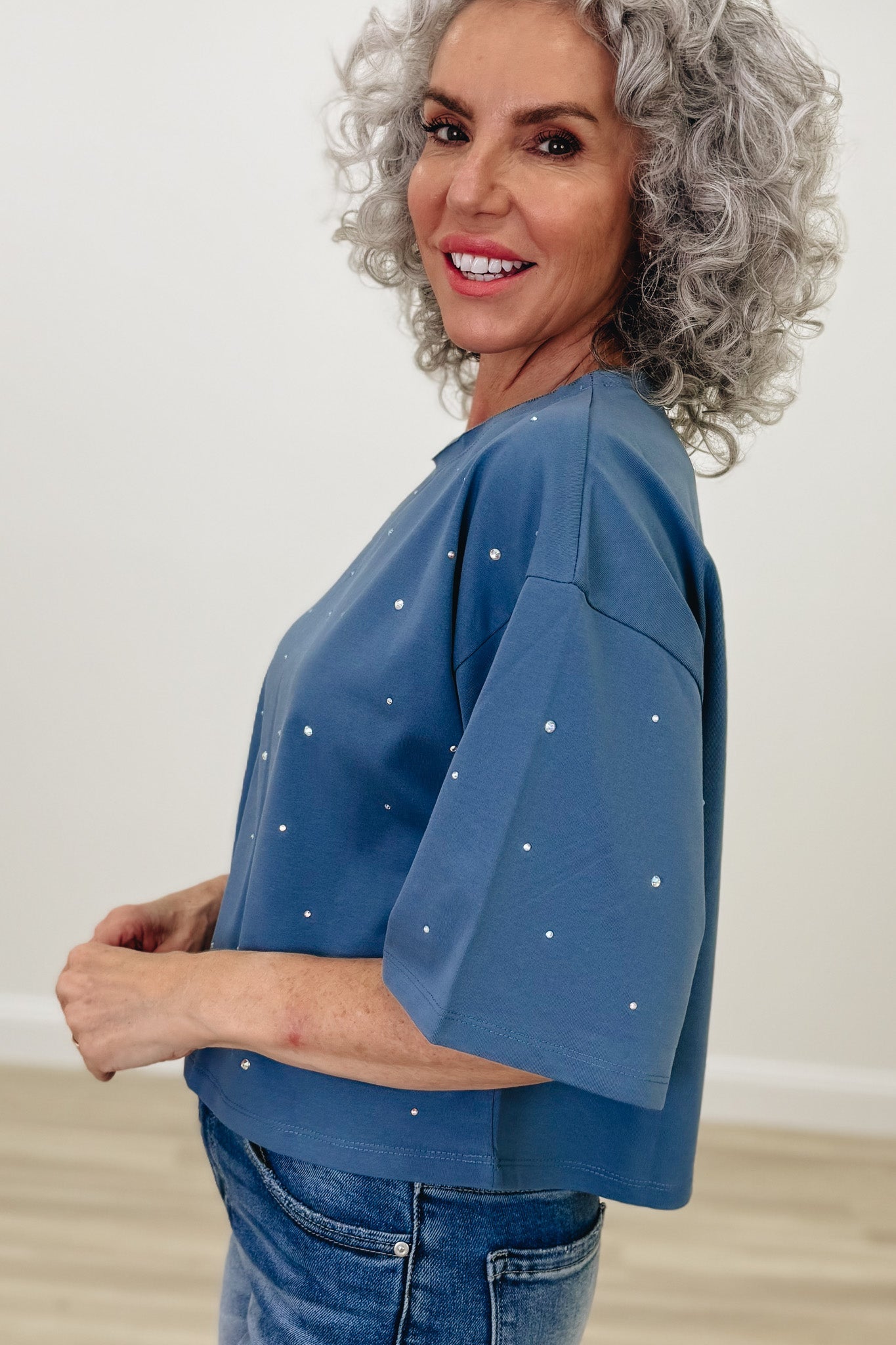 Gleam & Glam Top - 2 Colors!
