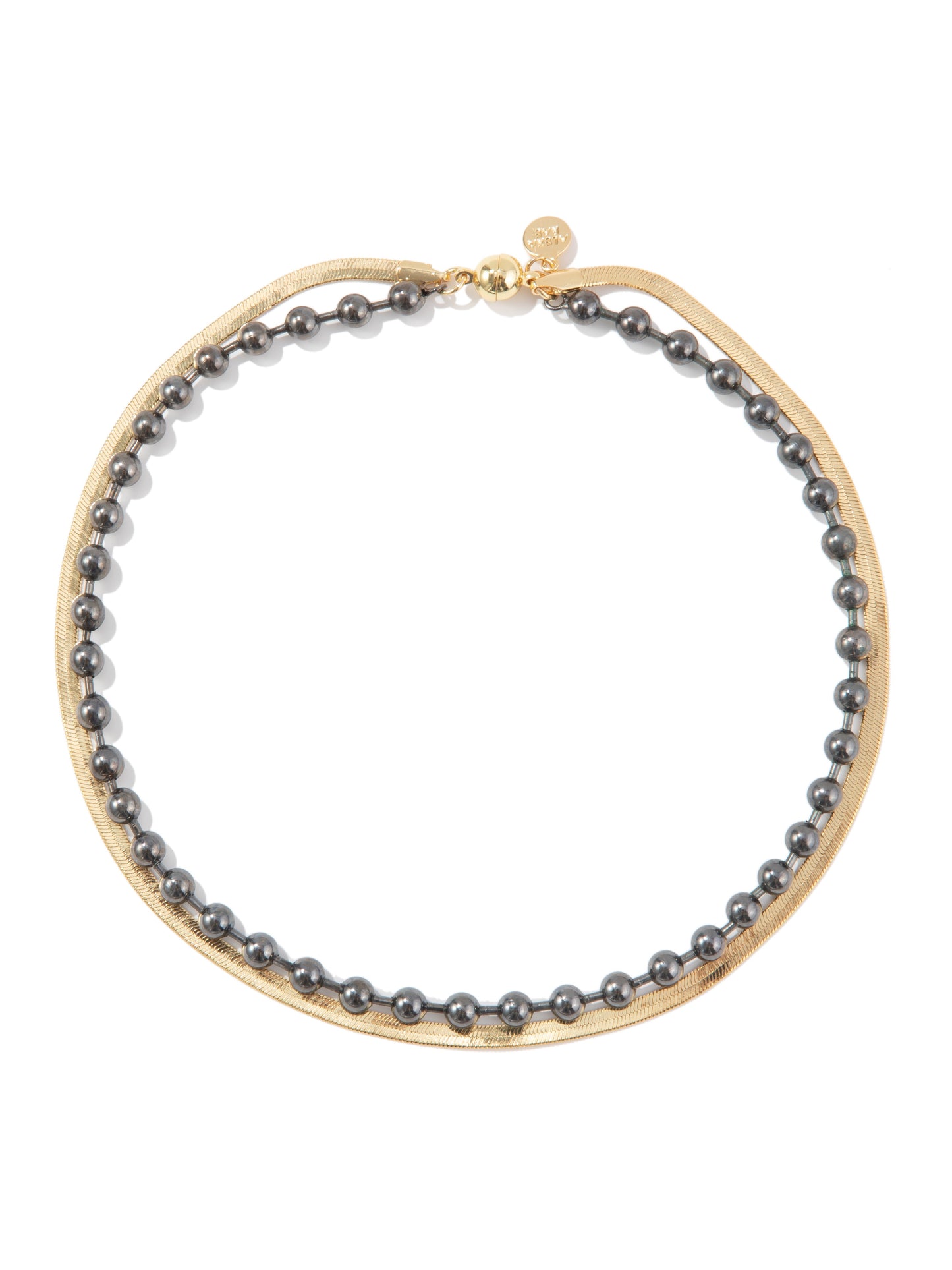 Raven Necklace - Gunmetal Gold