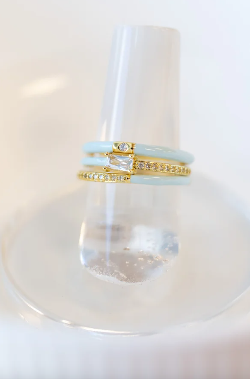 Cyndi Ring Set Of 3 - Multiple Colors!