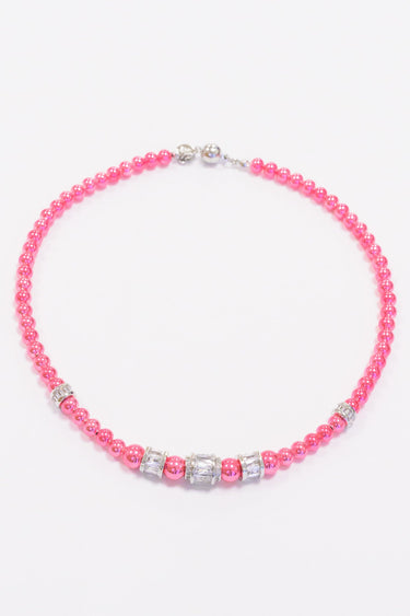 Let You Love Me Necklace - Silver Metallic Coral Gables