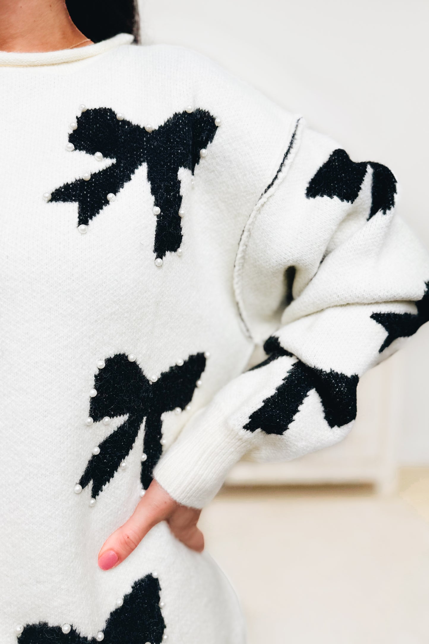 Truly Gifted Ribbon Sweater