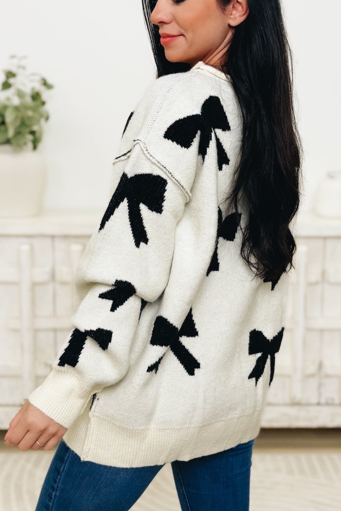 Truly Gifted Ribbon Sweater
