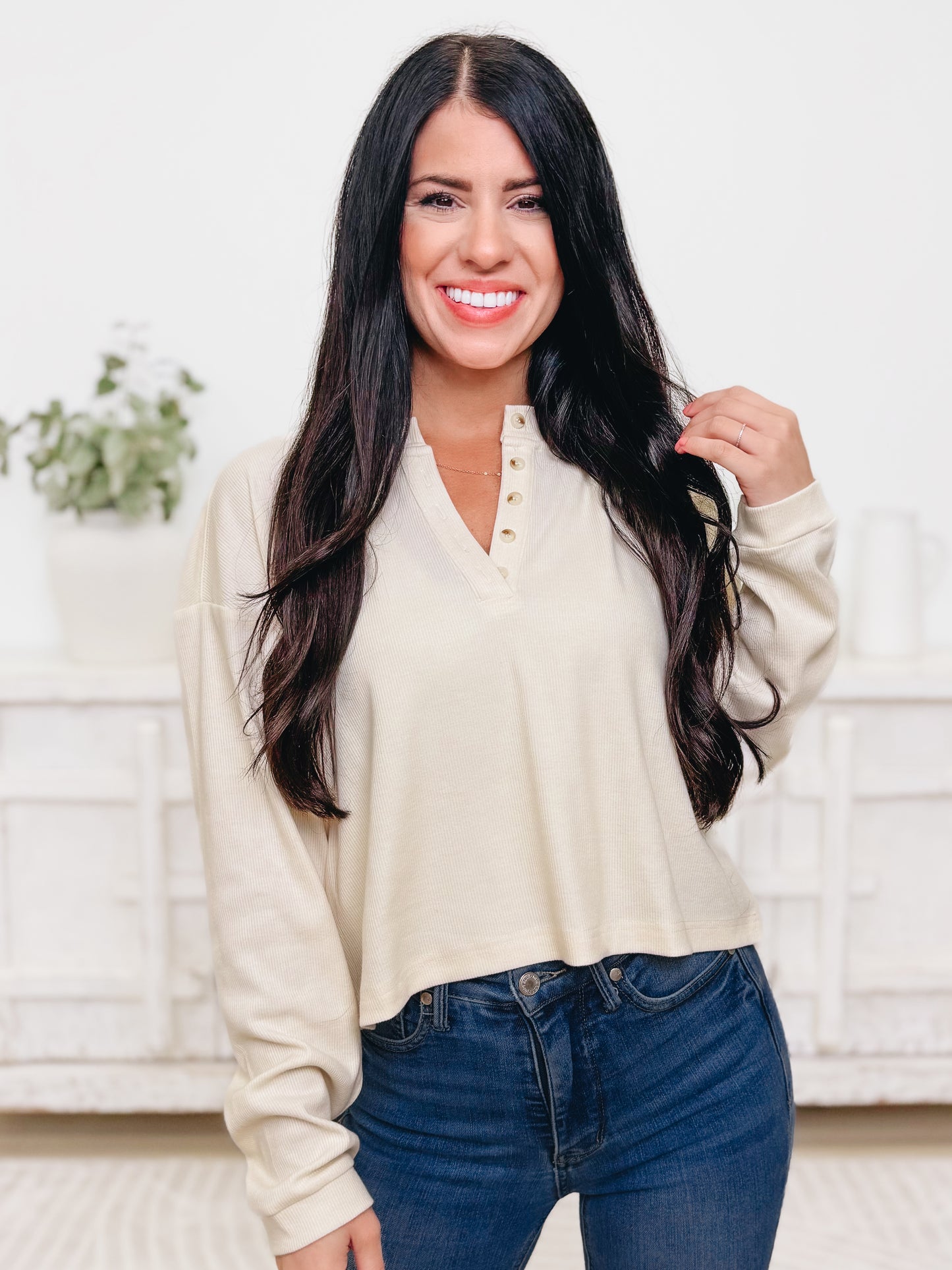 Soft Net Crew Top - 5 Colors!