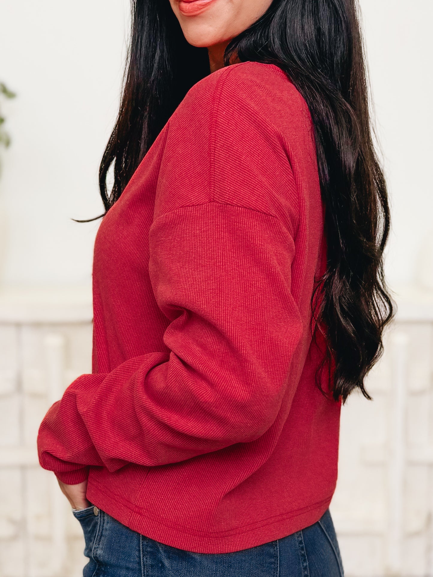 Soft Net Crew Top - 5 Colors!