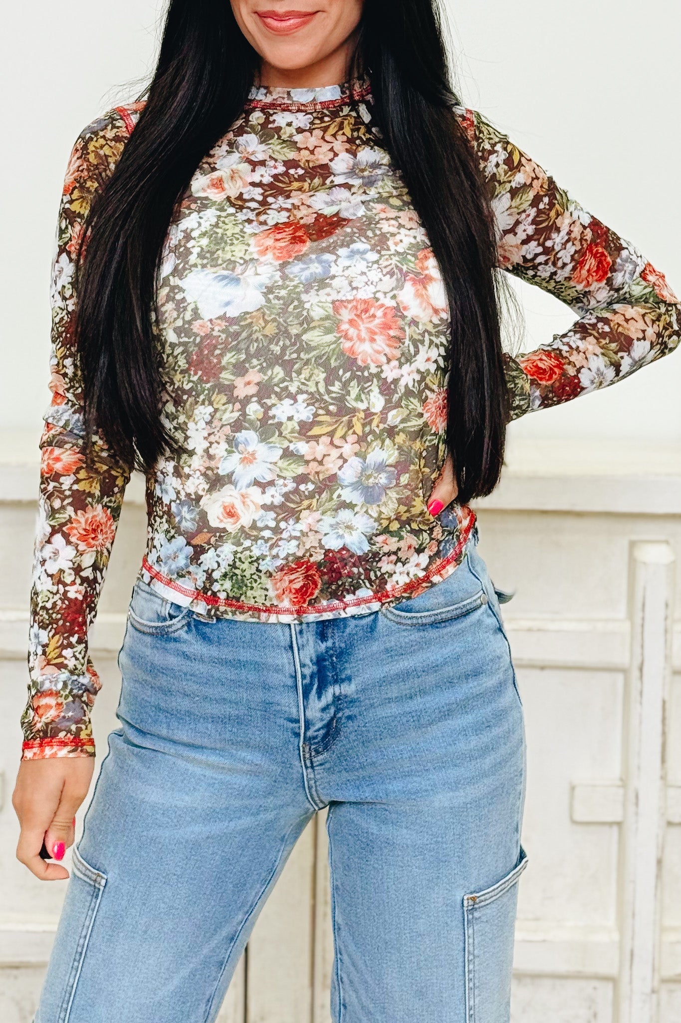 Sheer Beauty Top - 2 Colors!