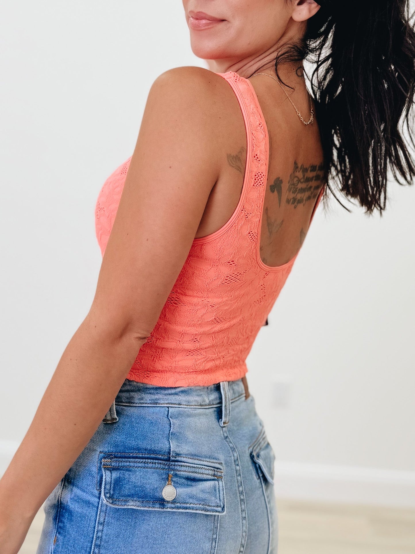 Lace With Grace Tank - 16 Colors!