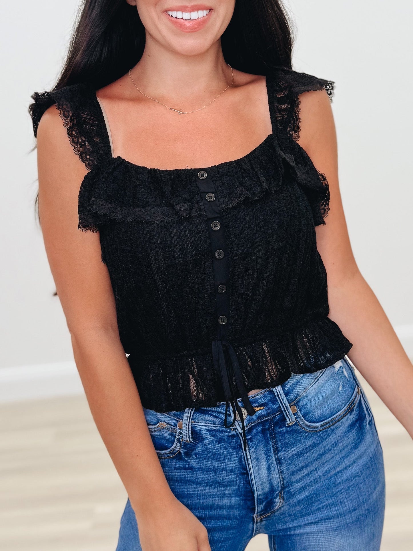 Ruffled Romance Top - 2 Colors!