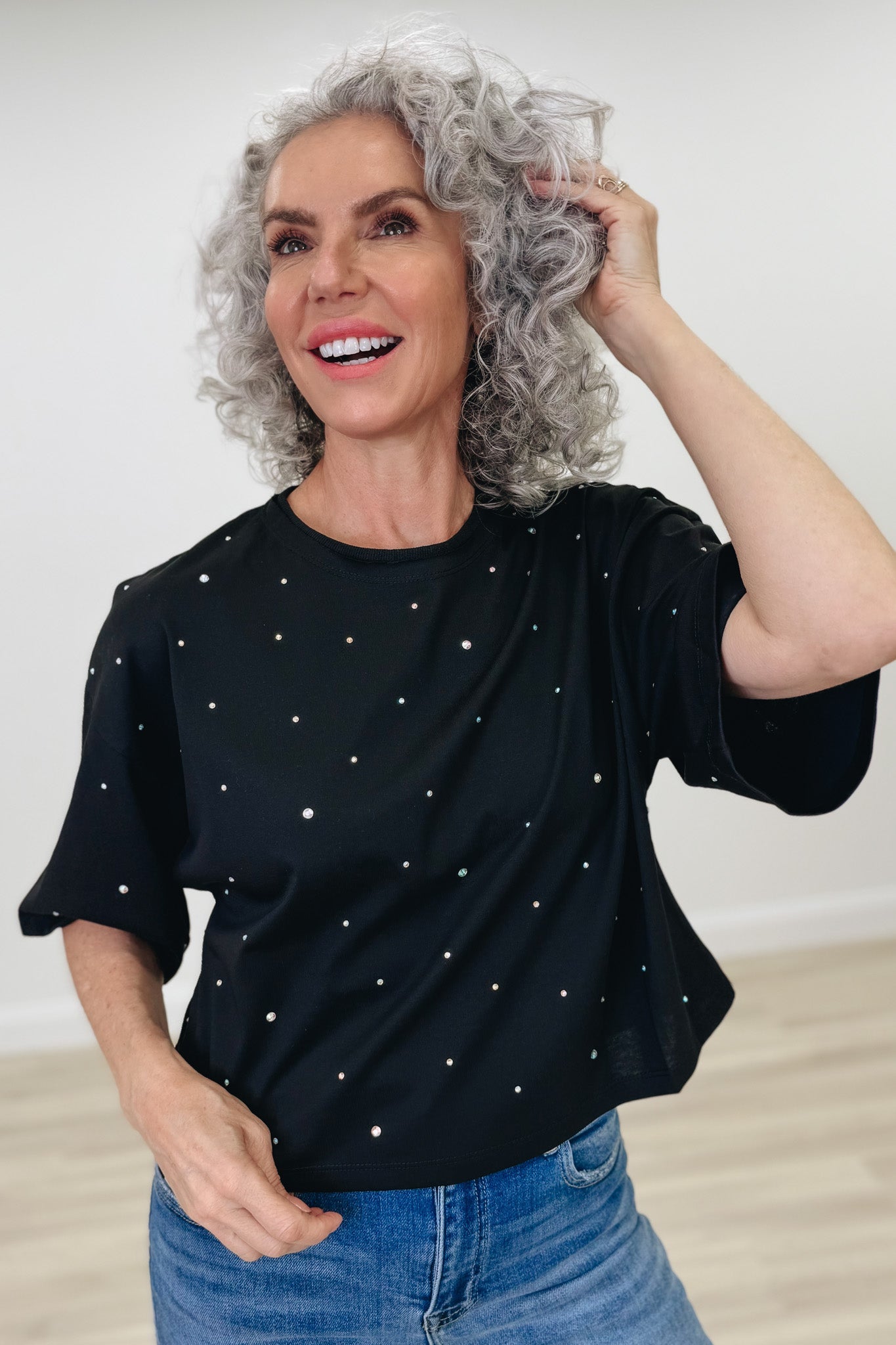 Gleam & Glam Top - 2 Colors!