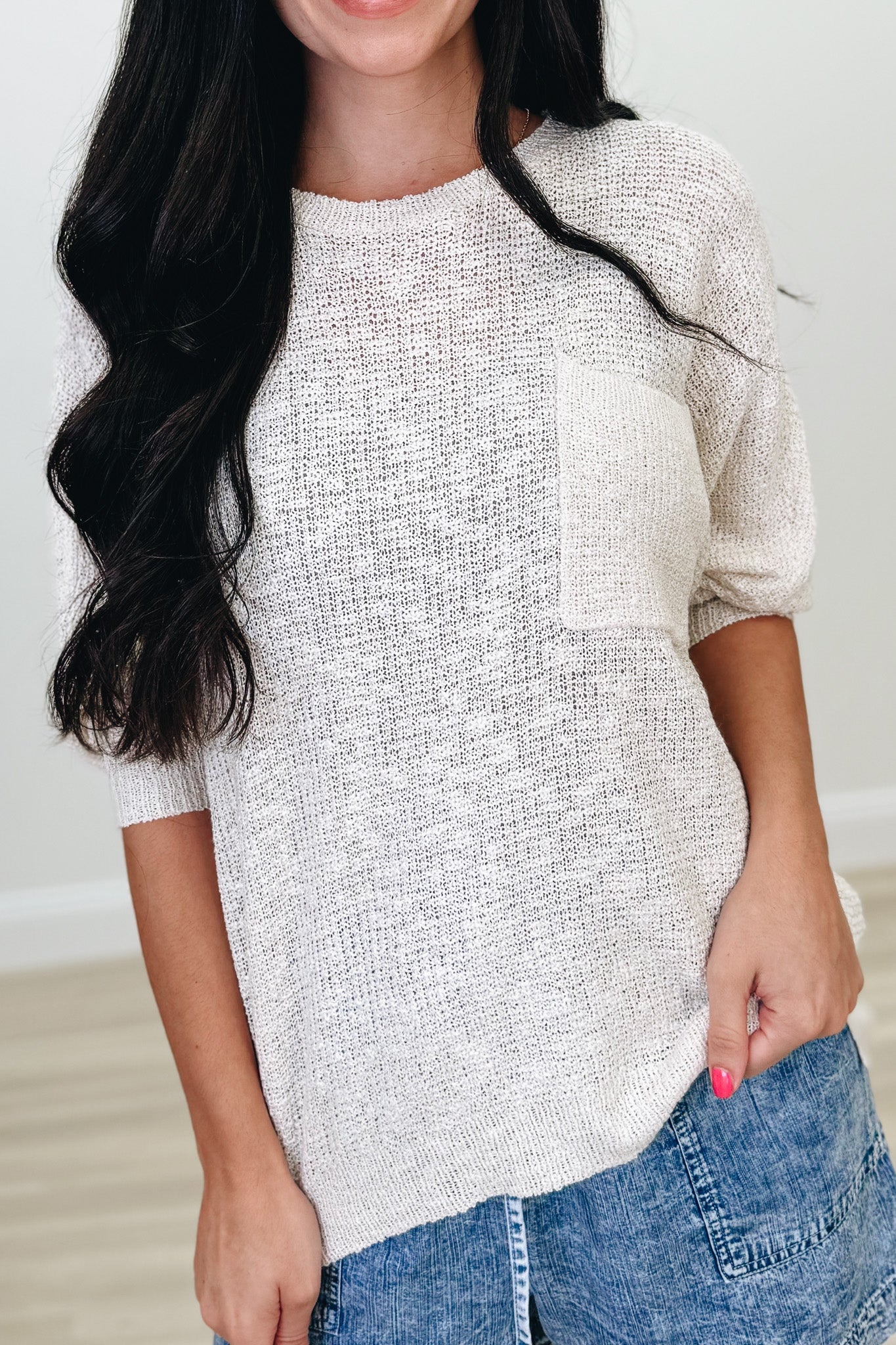 The Laid-Back Sweater Top - 2 Colors!