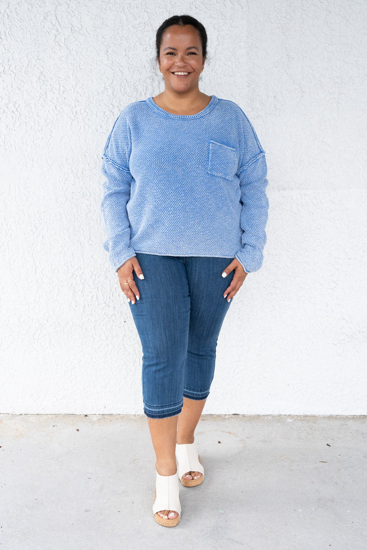 Judy Blue Wannabe Your Lover High Rise Pull On Capris