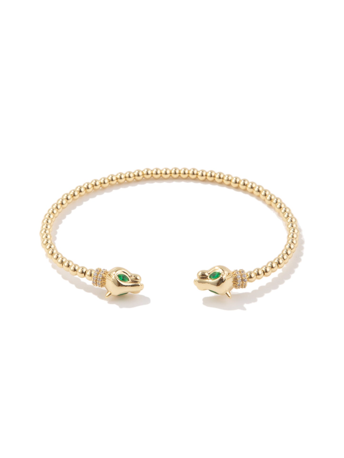 Panther Emerald Bracelet - Emerald
