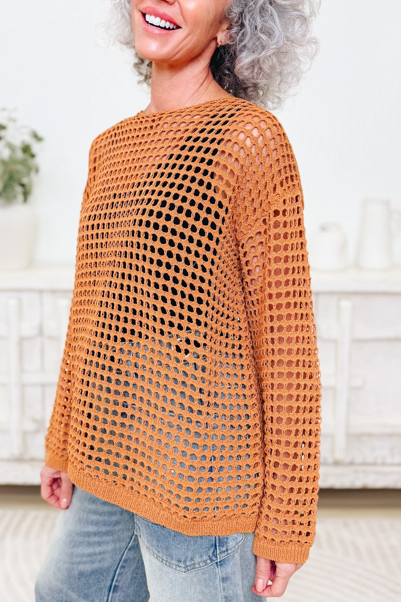 Mean What You Crochet Sweater