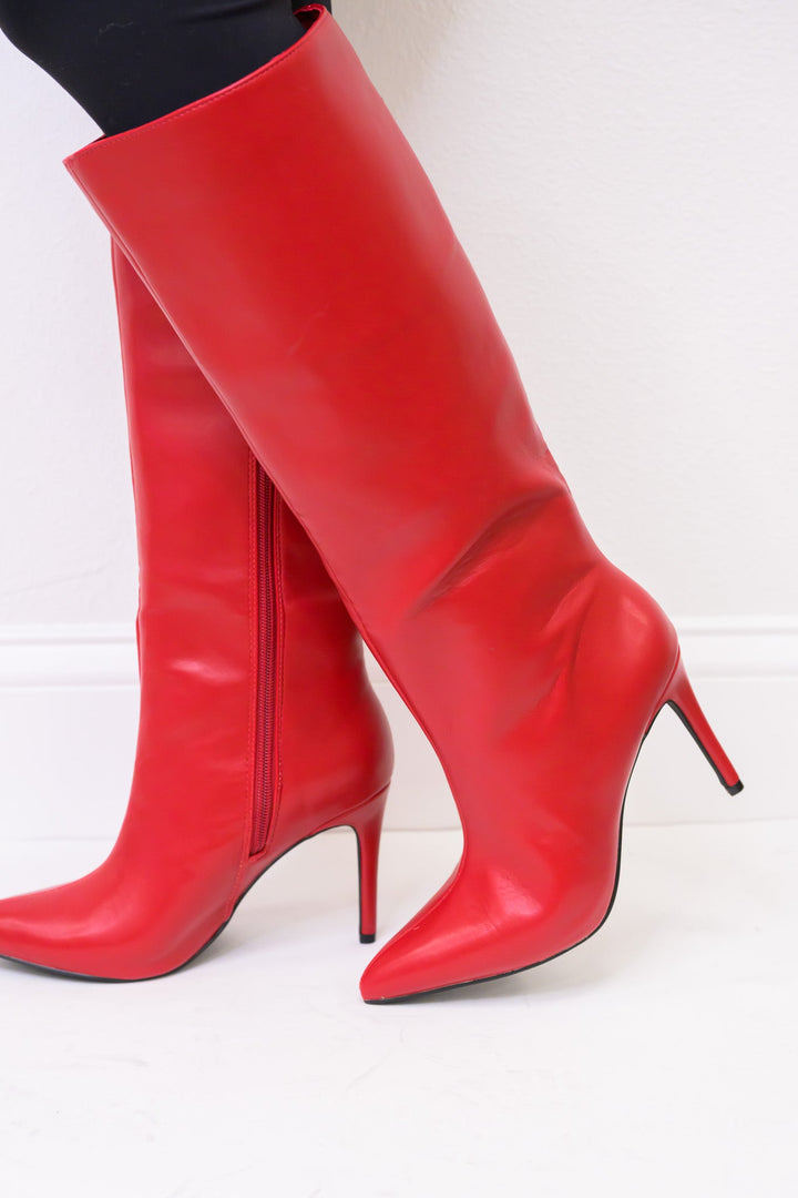 MIA Marysol Boots - Red Malta