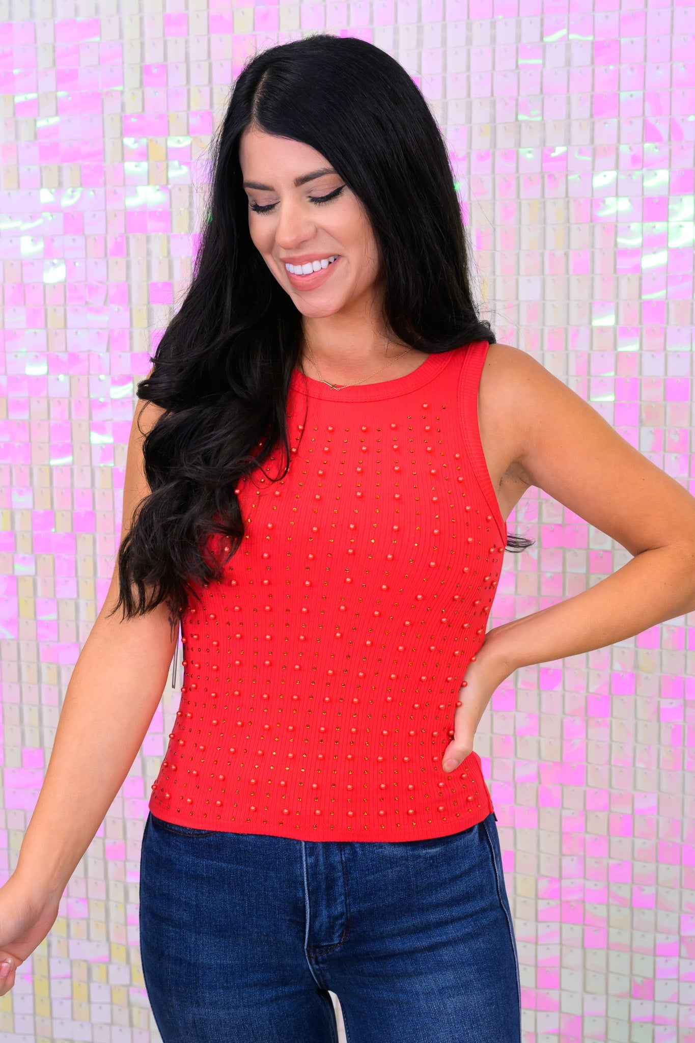 Pearly Nights Tank Top - 12 Colors!