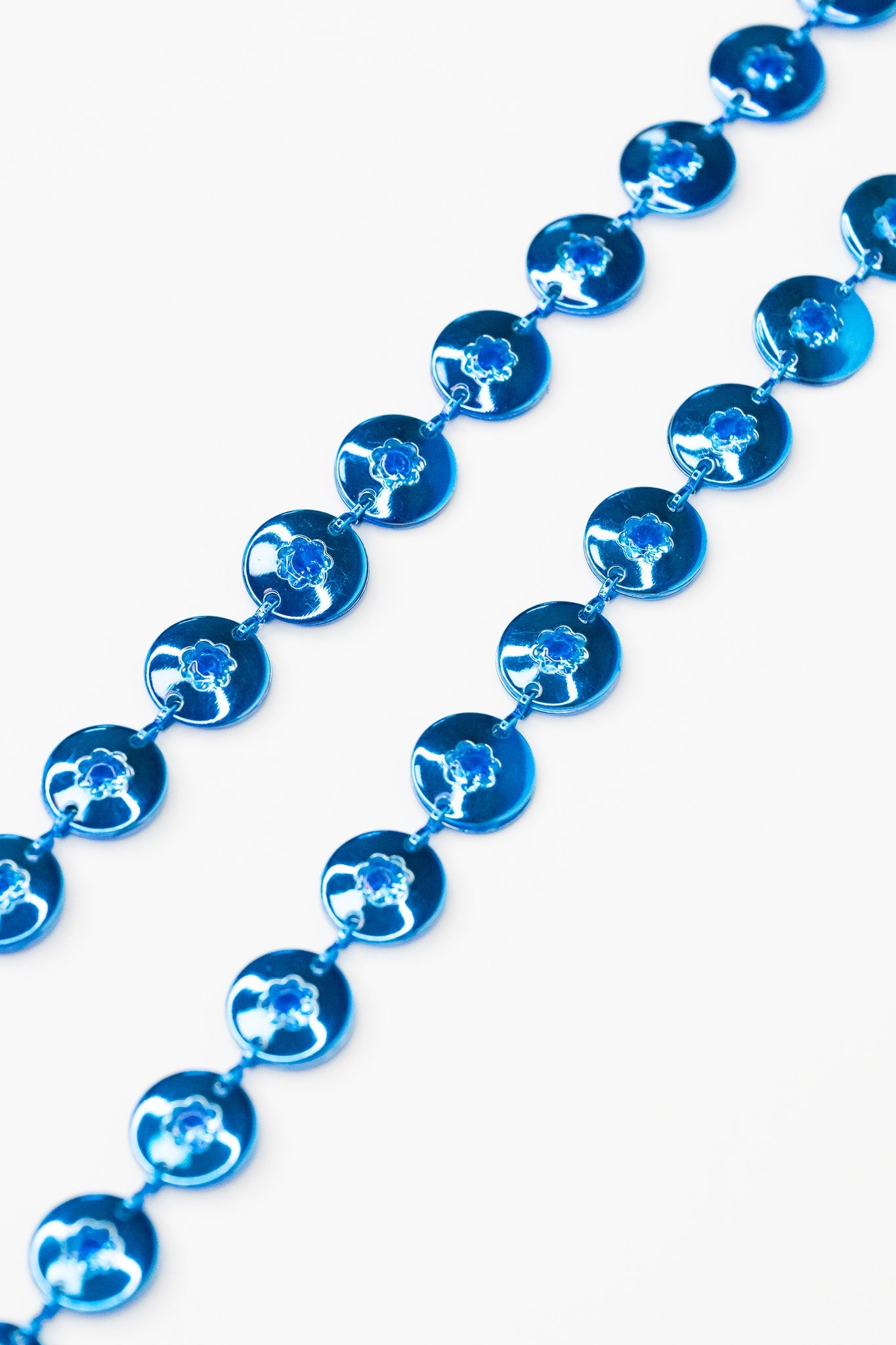 Cancun Necklace - Neon Glowing Blue