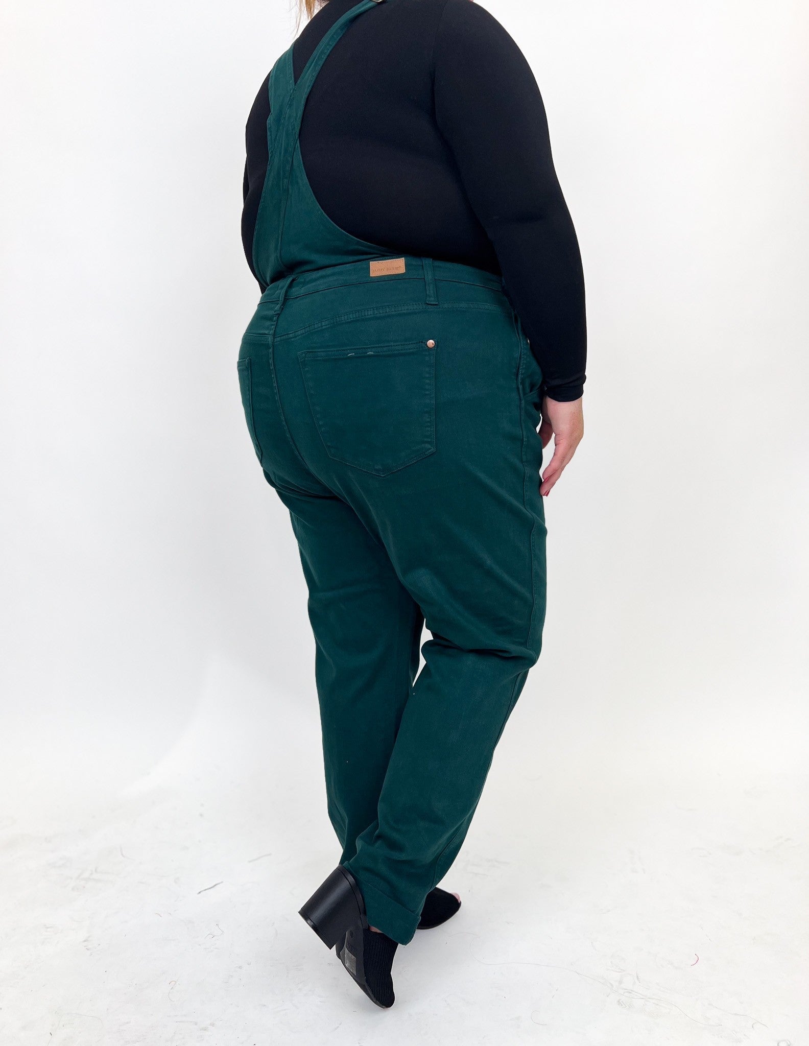 Judy Blue Work It Overalls - Teal