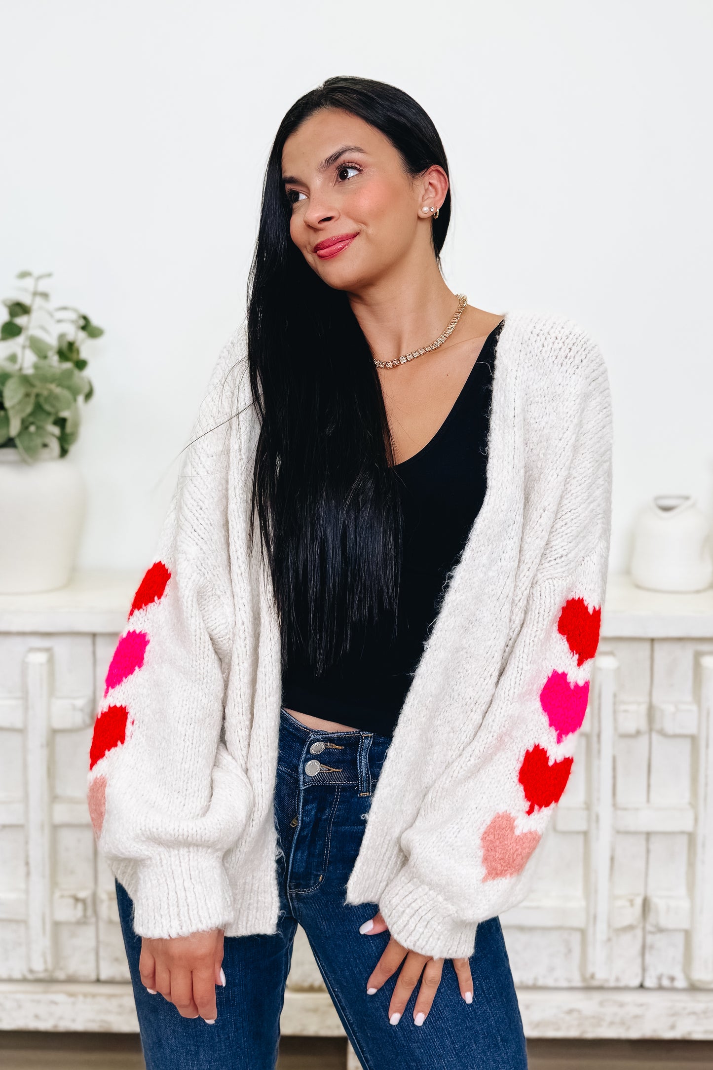 This Little Heart Of Mine Sweater Cardigan