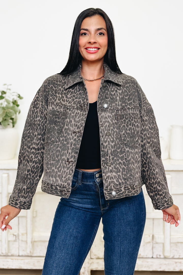 Finders Keepers Leopard Jacket