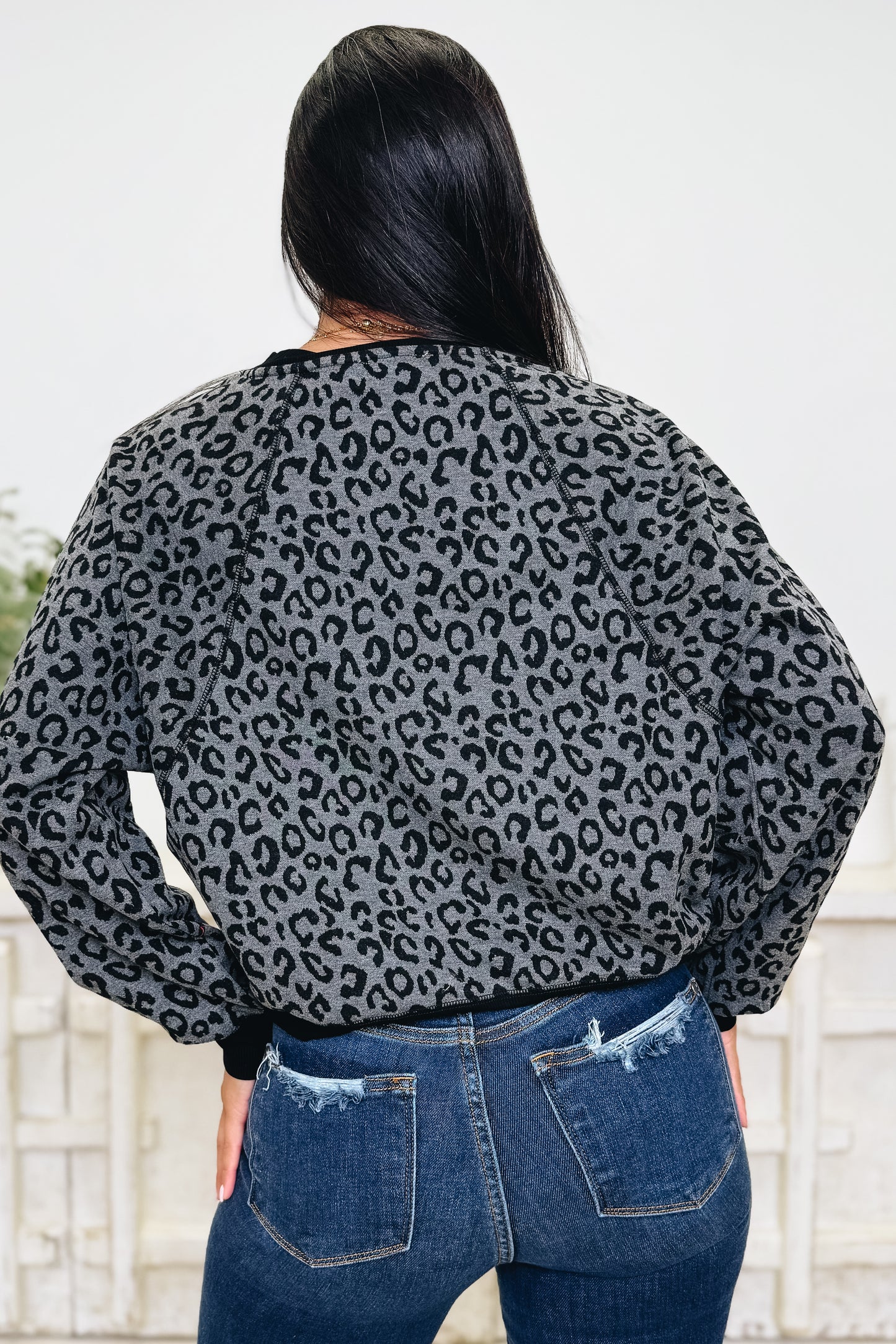 Bold Ambition Leopard Sweater