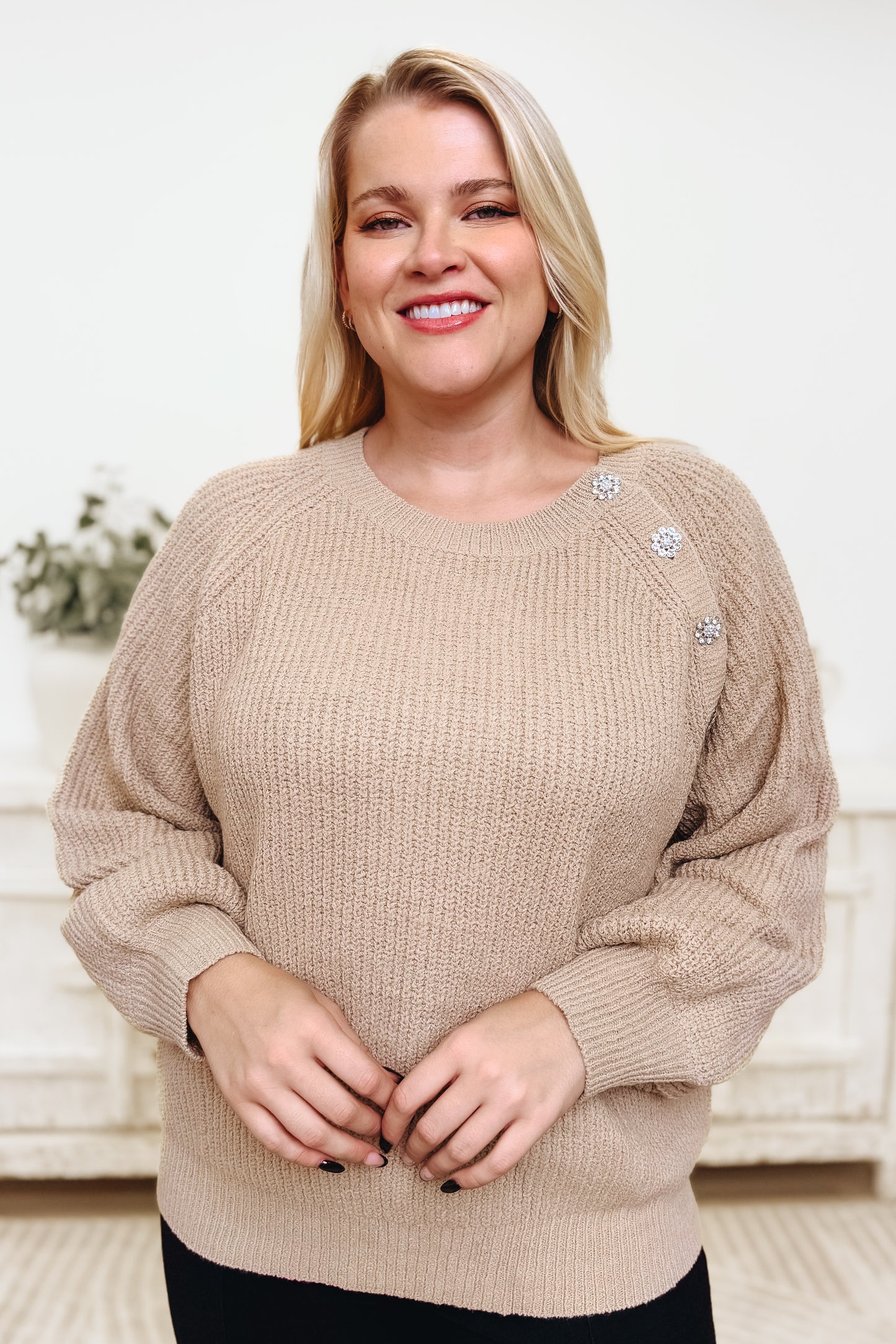 Being Intentional Sweater - 2 Colors!
