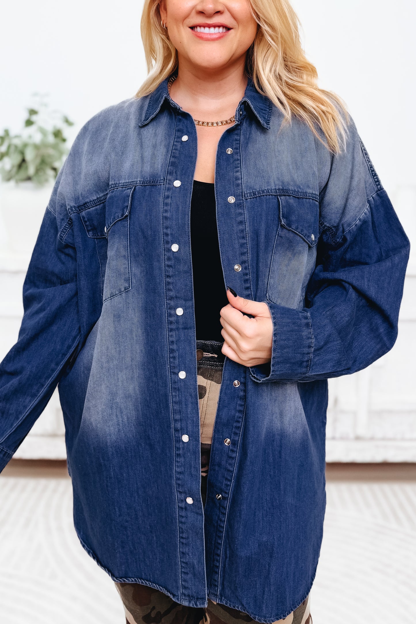 In It For Love Button Down Dress - 2 Colors!