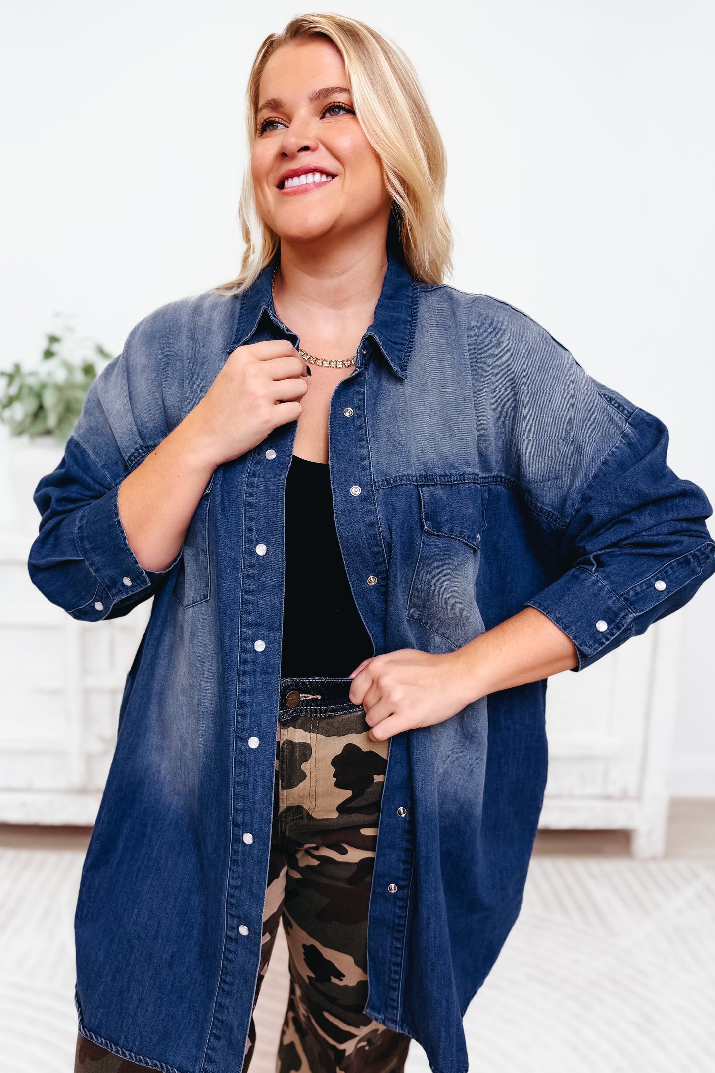 In It For Love Button Down Dress - 2 Colors!