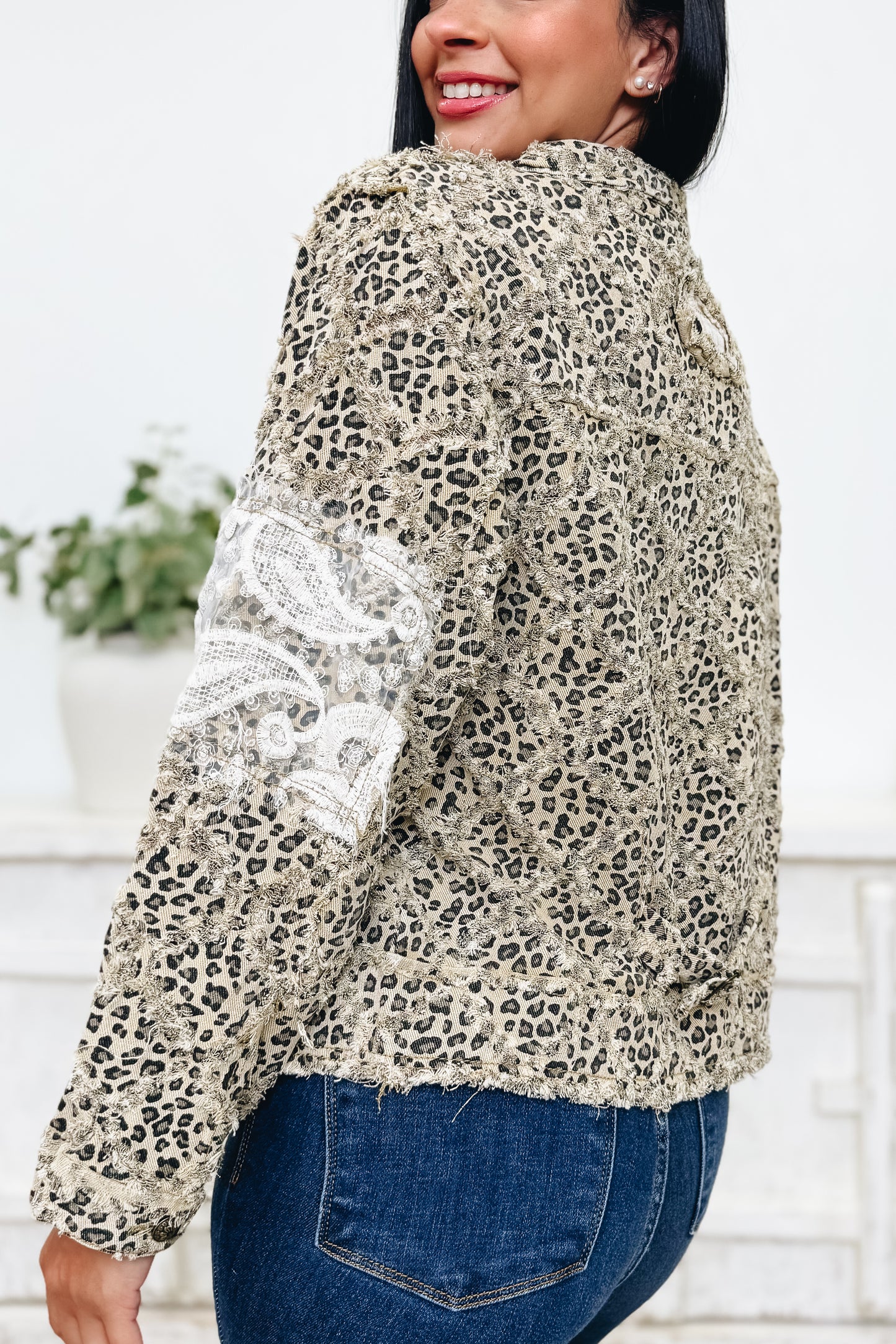 Little Kiss Leopard Jacket