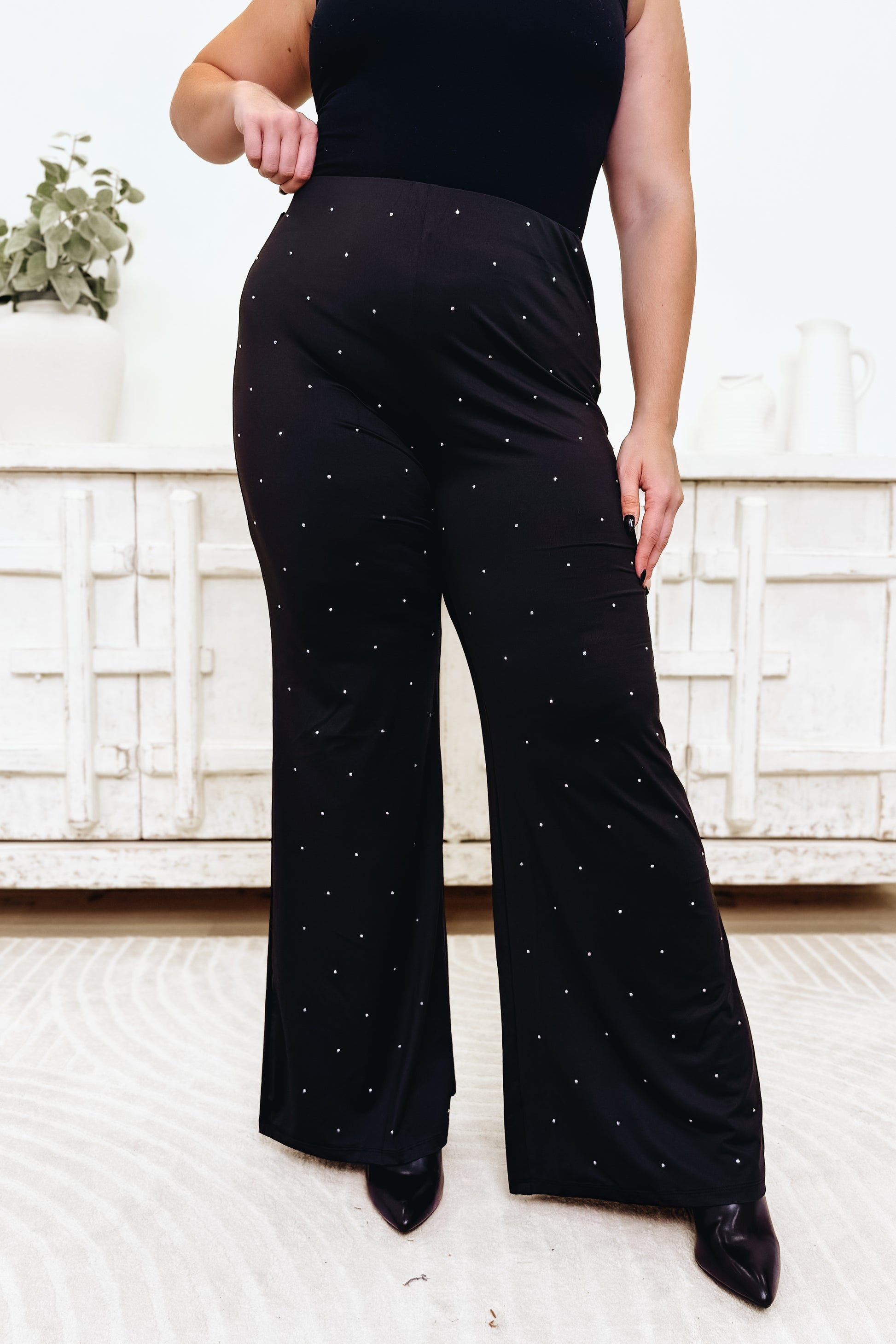 In It To Shine Pants - Black
