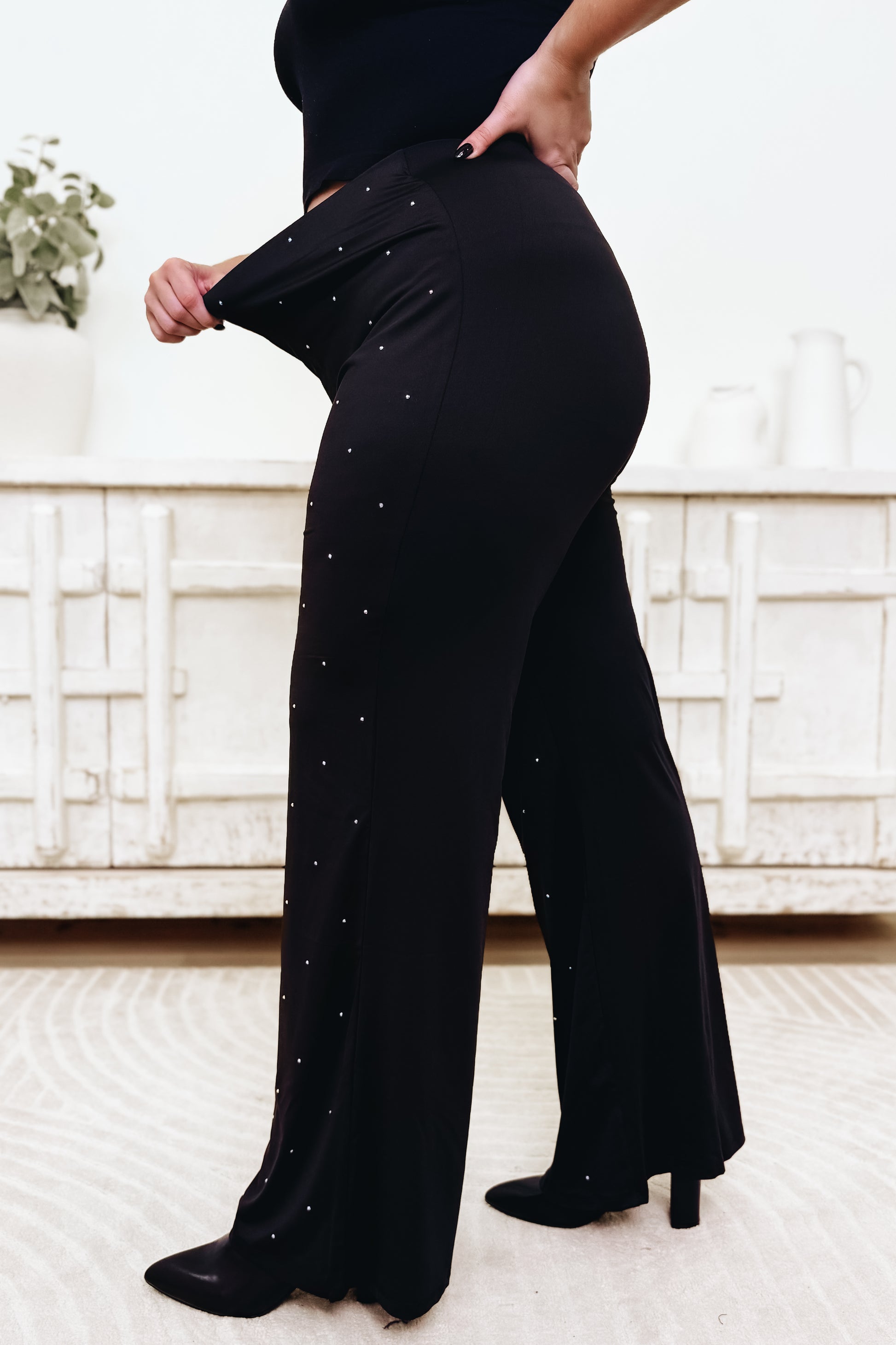 In It To Shine Pants - Black