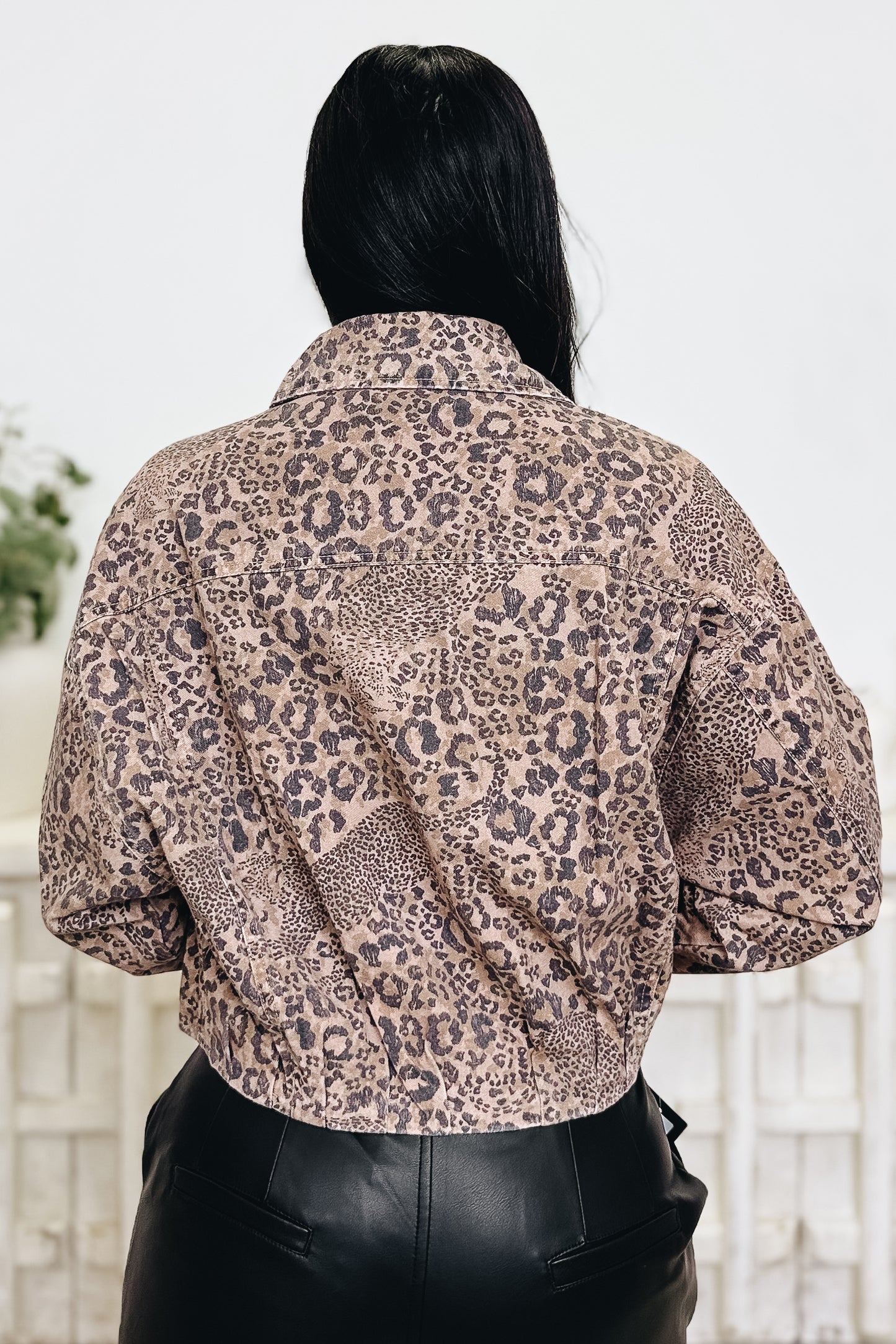 Pursuit Of Happiness Leopard Jacket