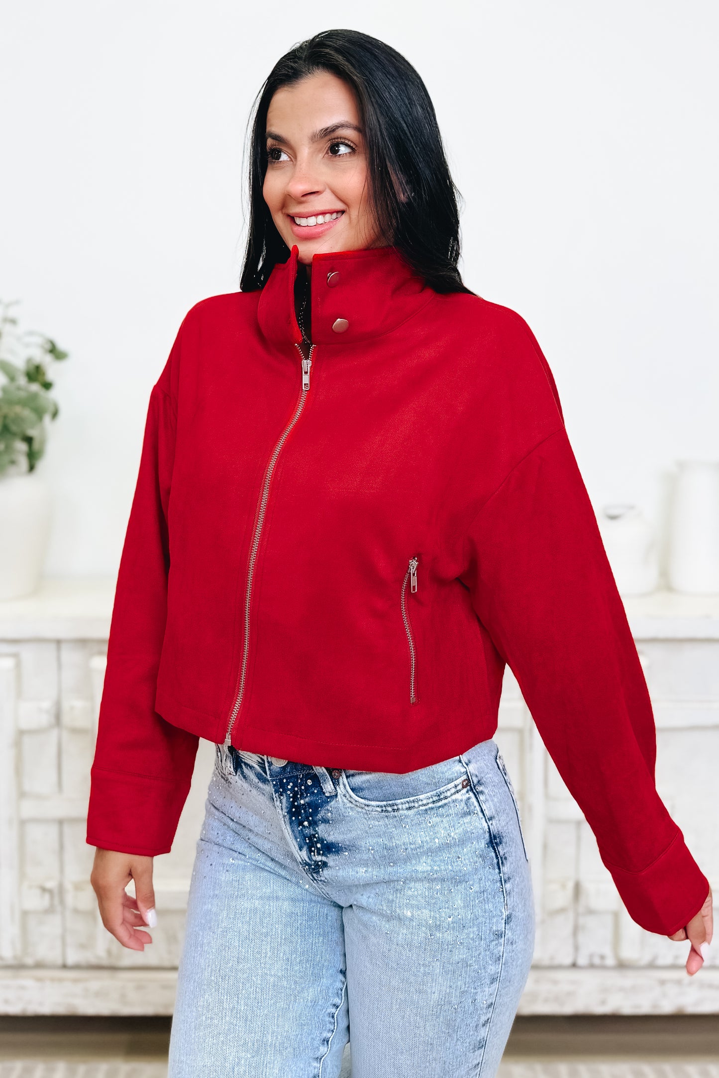 Red Rock Suede Jacket
