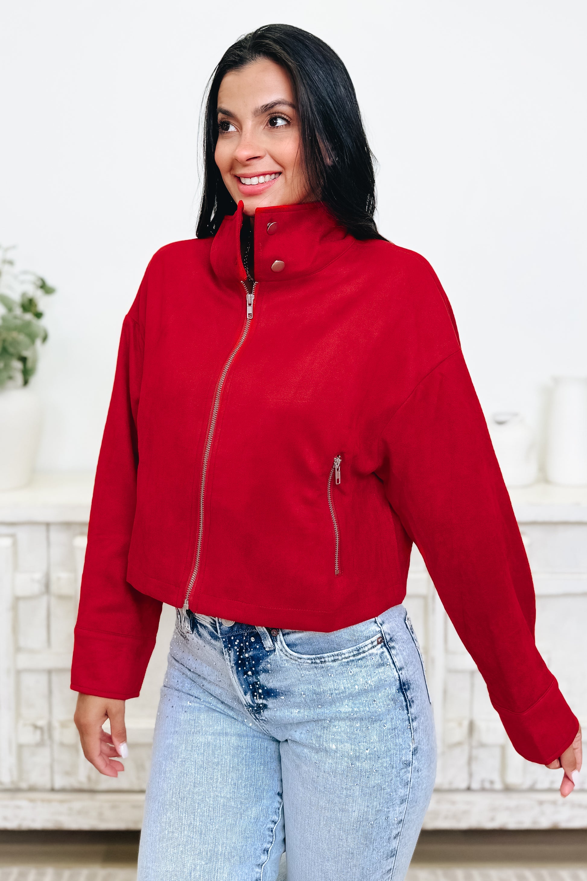 Red Rock Suede Jacket