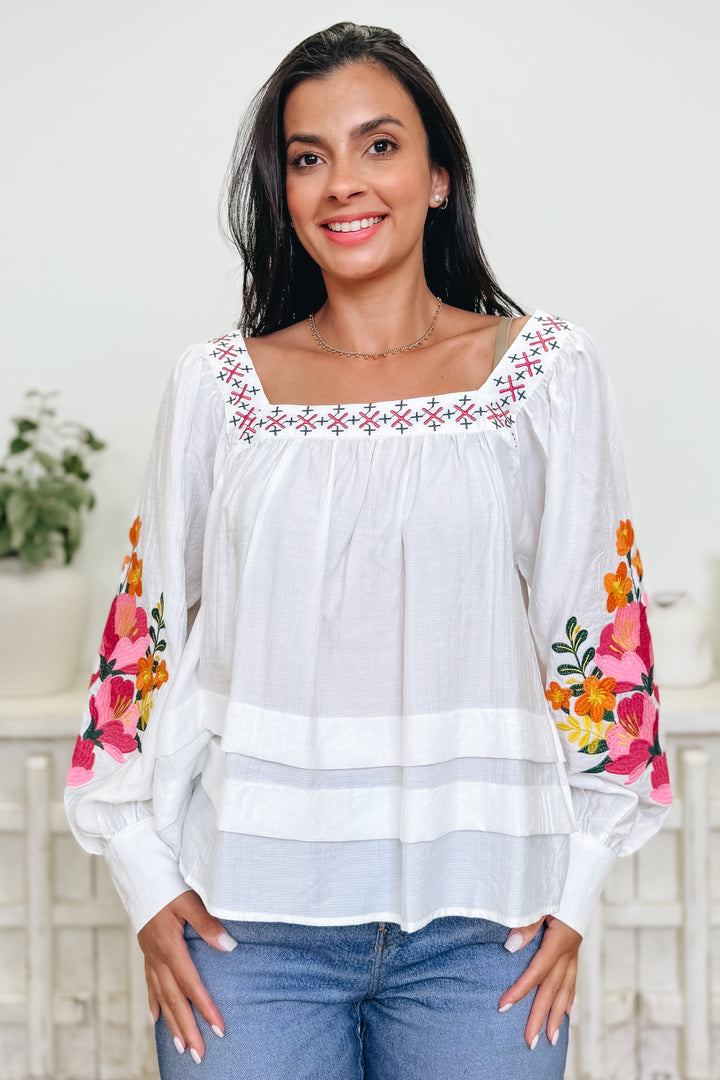 Threaded With Bloom Top