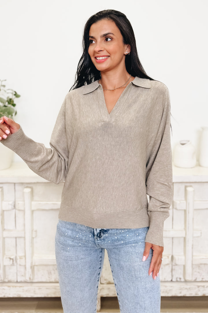 The Modern Prep Polo Sweater - 3 Colors!