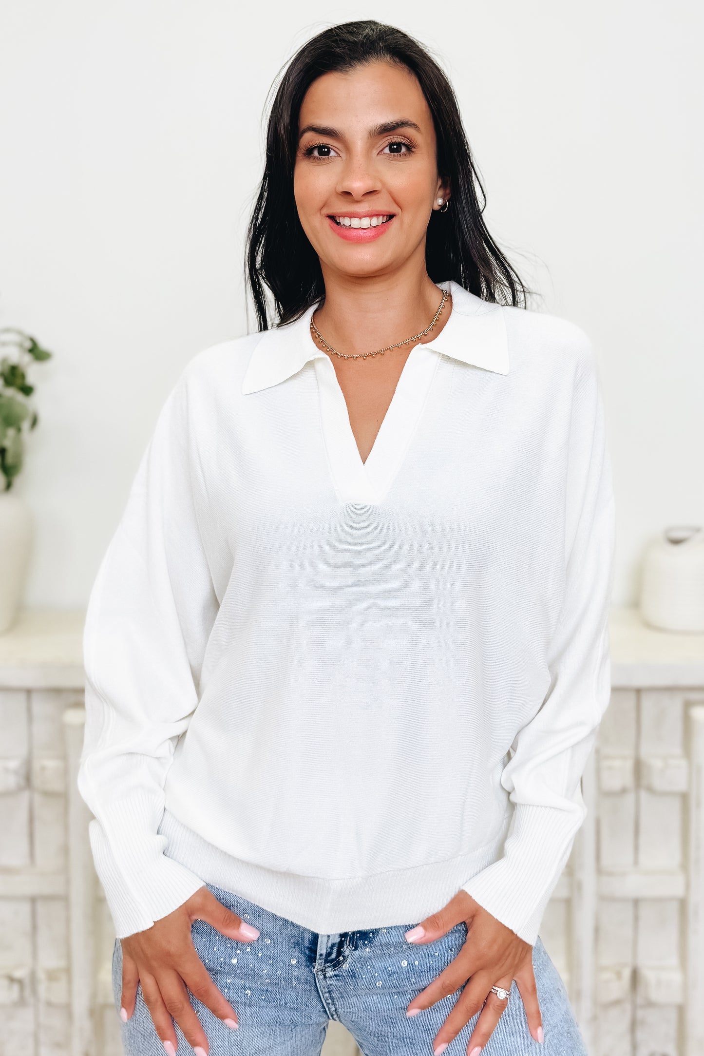 The Modern Prep Polo Sweater - 3 Colors!