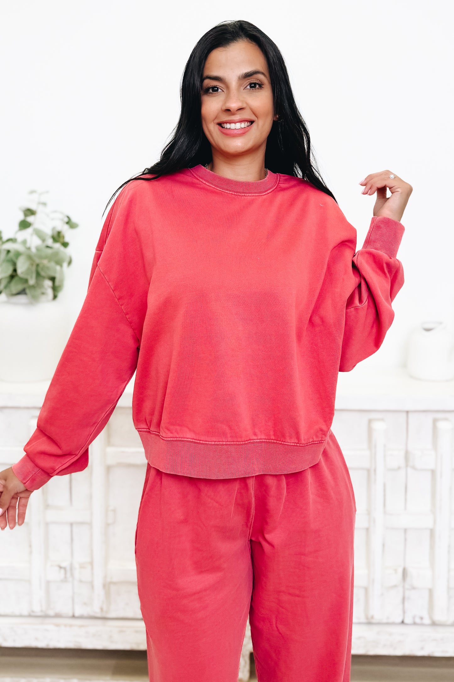 The Plush Paradise Sweatshirt - 2 Colors!