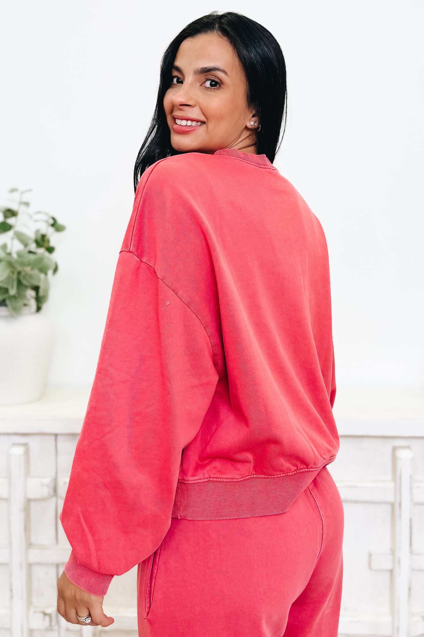 The Plush Paradise Sweatshirt - 2 Colors!