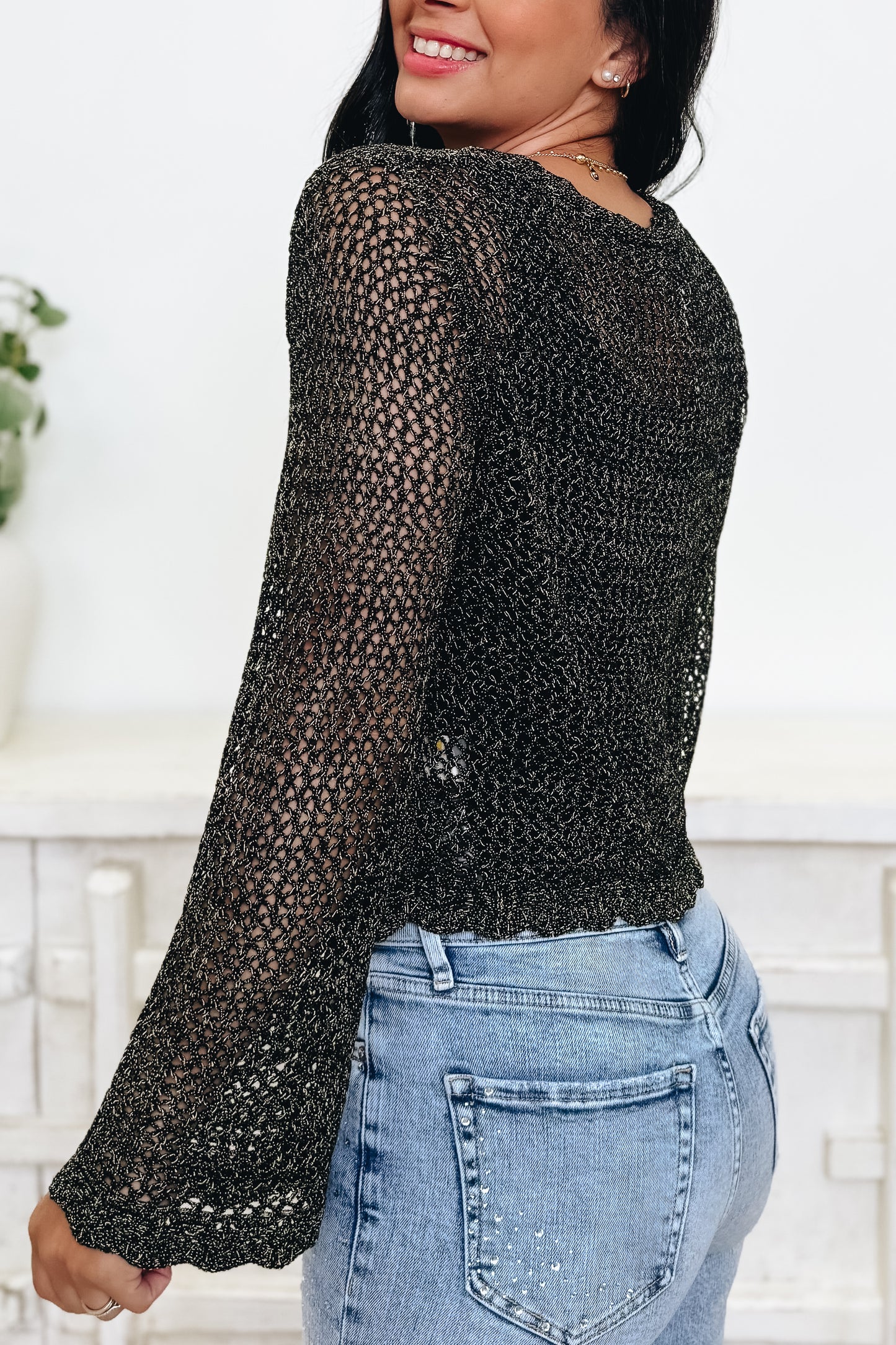 The Serene Love Crochet Cardigan - 2 Colors!