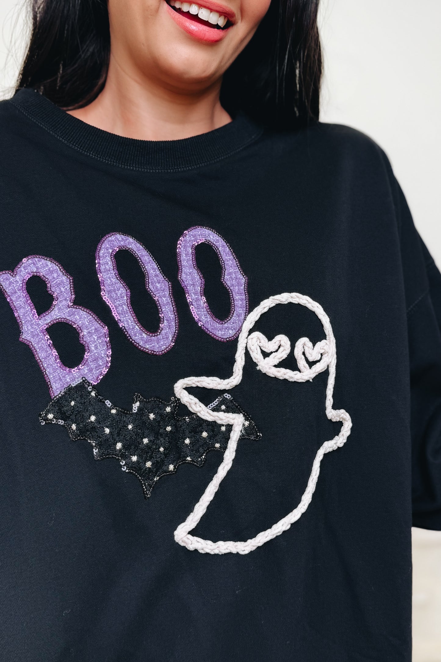 BOO Pullover Top