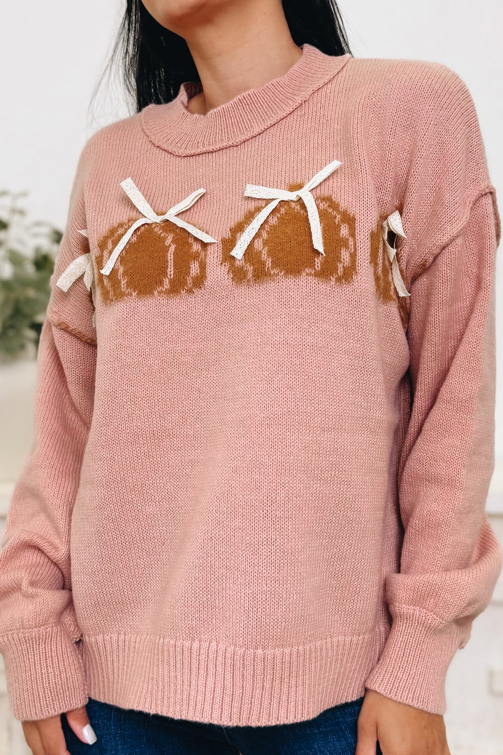 The Cozy Cutie Pumpkin Sweater - 2 Colors!
