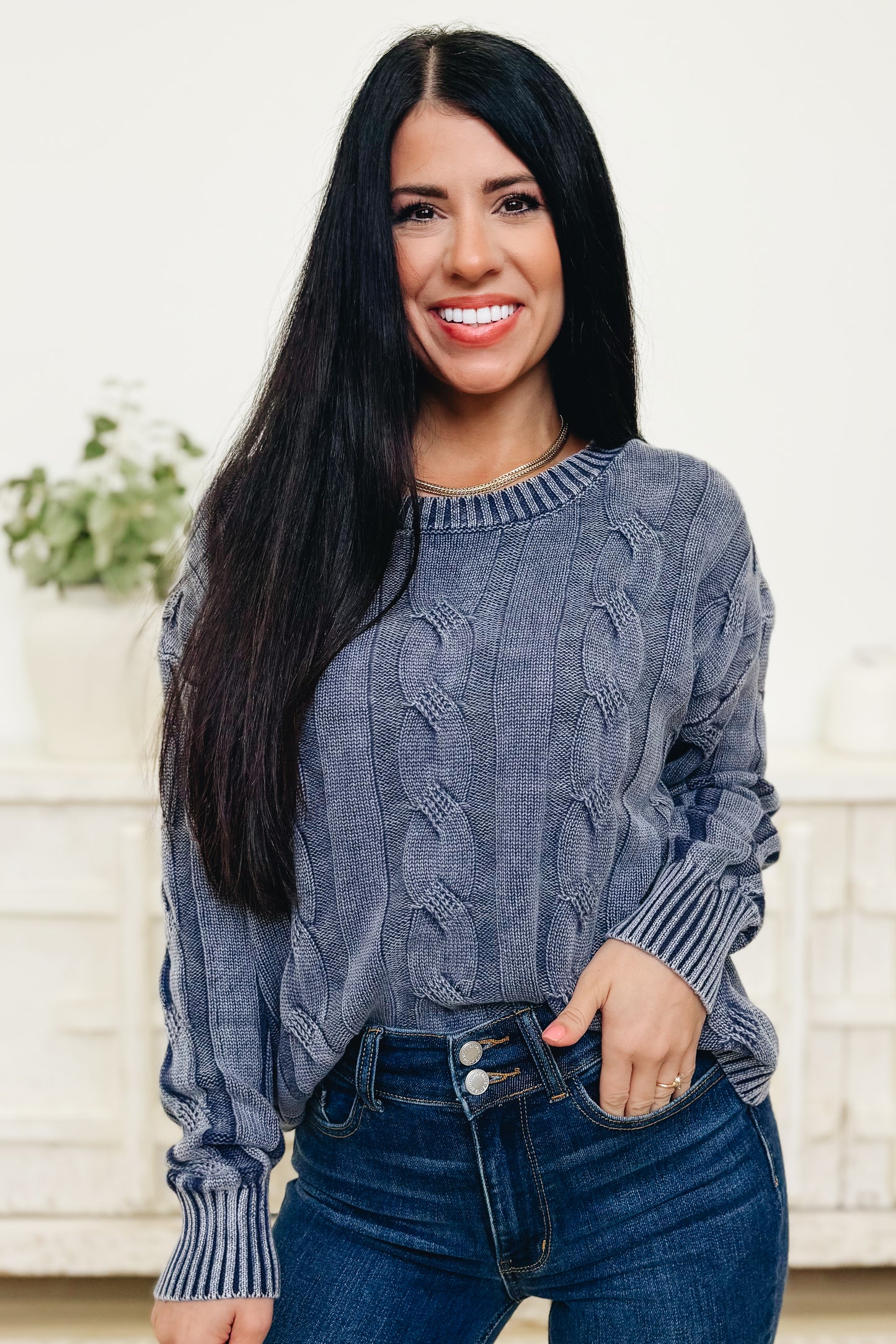 September Glow Sweater Top - 3 Colors!