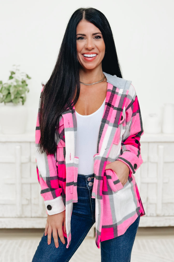 In Honor Of Fall Fleece Shacket - 3 Colors!