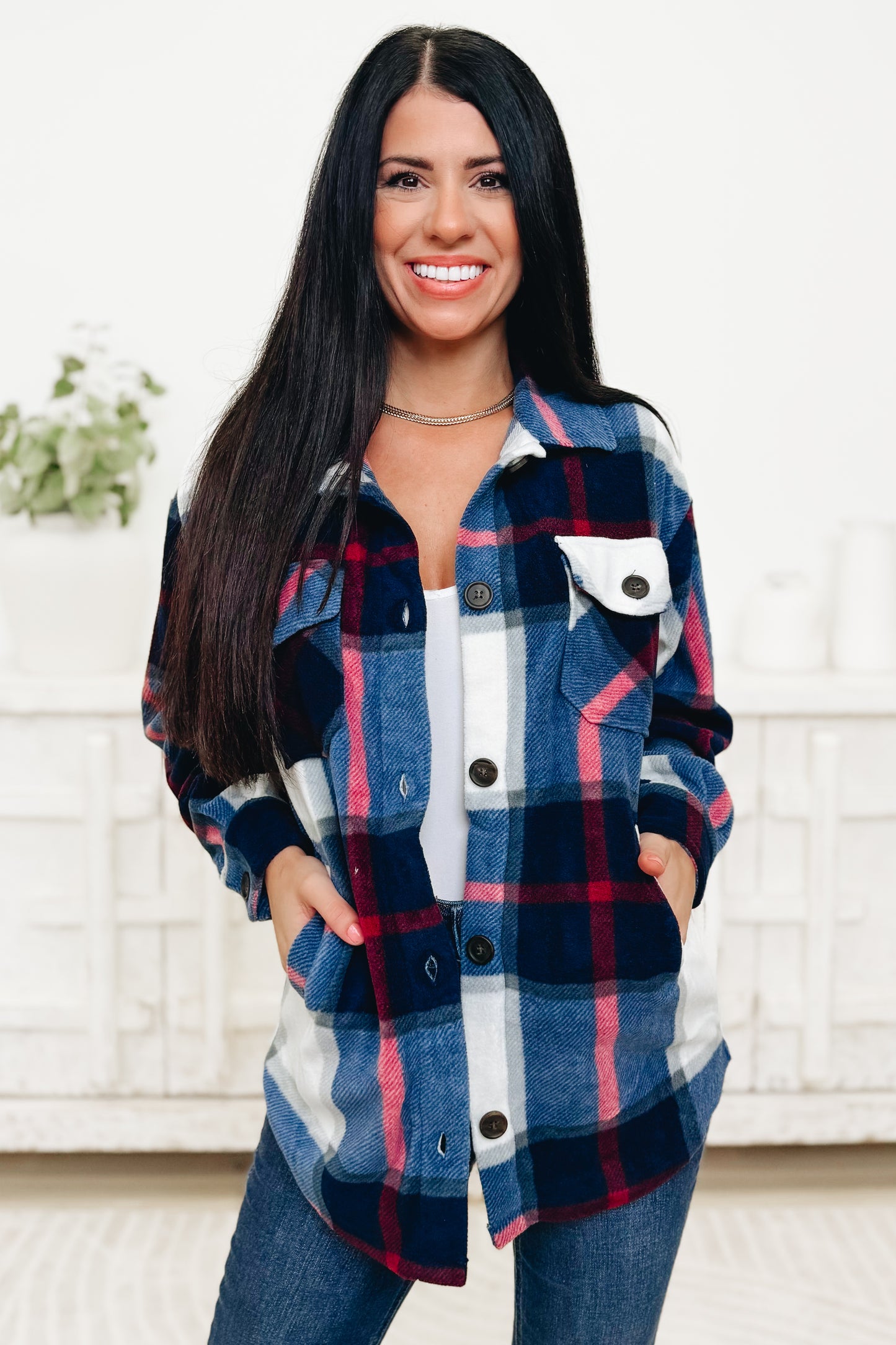 Nothing But The Best Fleece Shacket - 5 Colors!